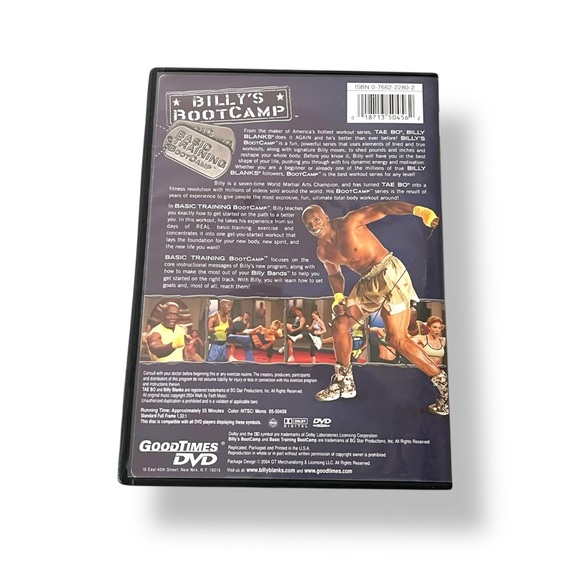 Billy's Bootcamp ~ Basic Training DVD with Billy Blanks: A 7 Time World MA Champ - Picture 6 of 7